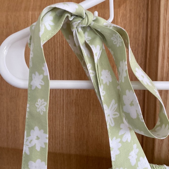 Pacsun Floral Tie Top - Picture 4 of 5